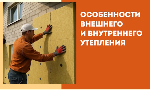 Какие особенности внешнего и внутреннего утепления в Владимире