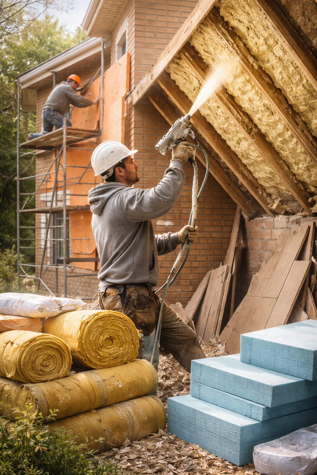 Утепление домов в Владимире под ключ от 4358 руб/м2 | Профессионально — ТепломастерВдм